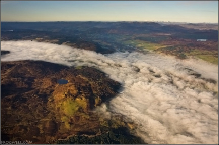 Pitlochry from the air